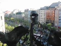 View from balcony